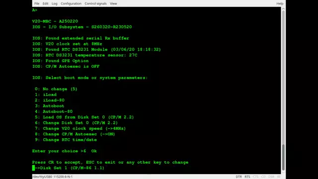 V20-MBC: A V20 CPU (8088/8080) homebrew computer running CP/M-80 and CP/M-86